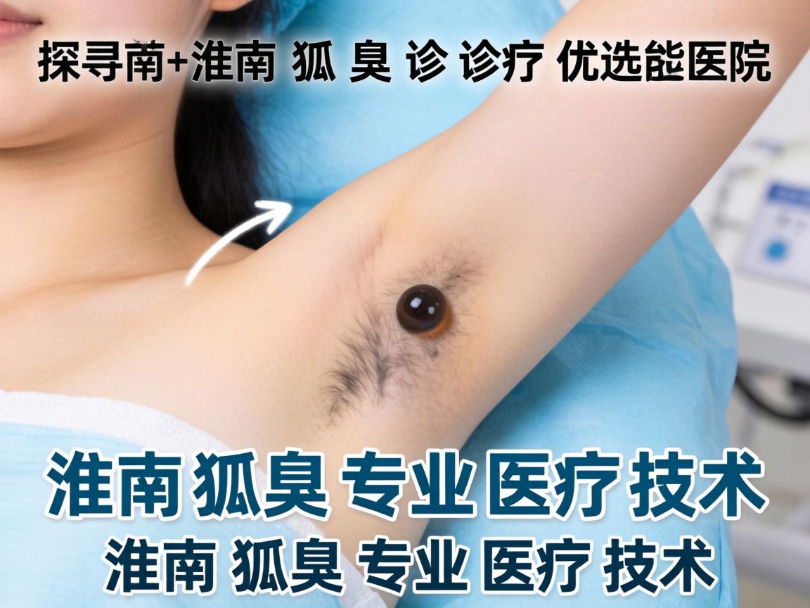 探寻淮南狐臭诊疗优选医院，解析淮南狐臭专业医疗技术