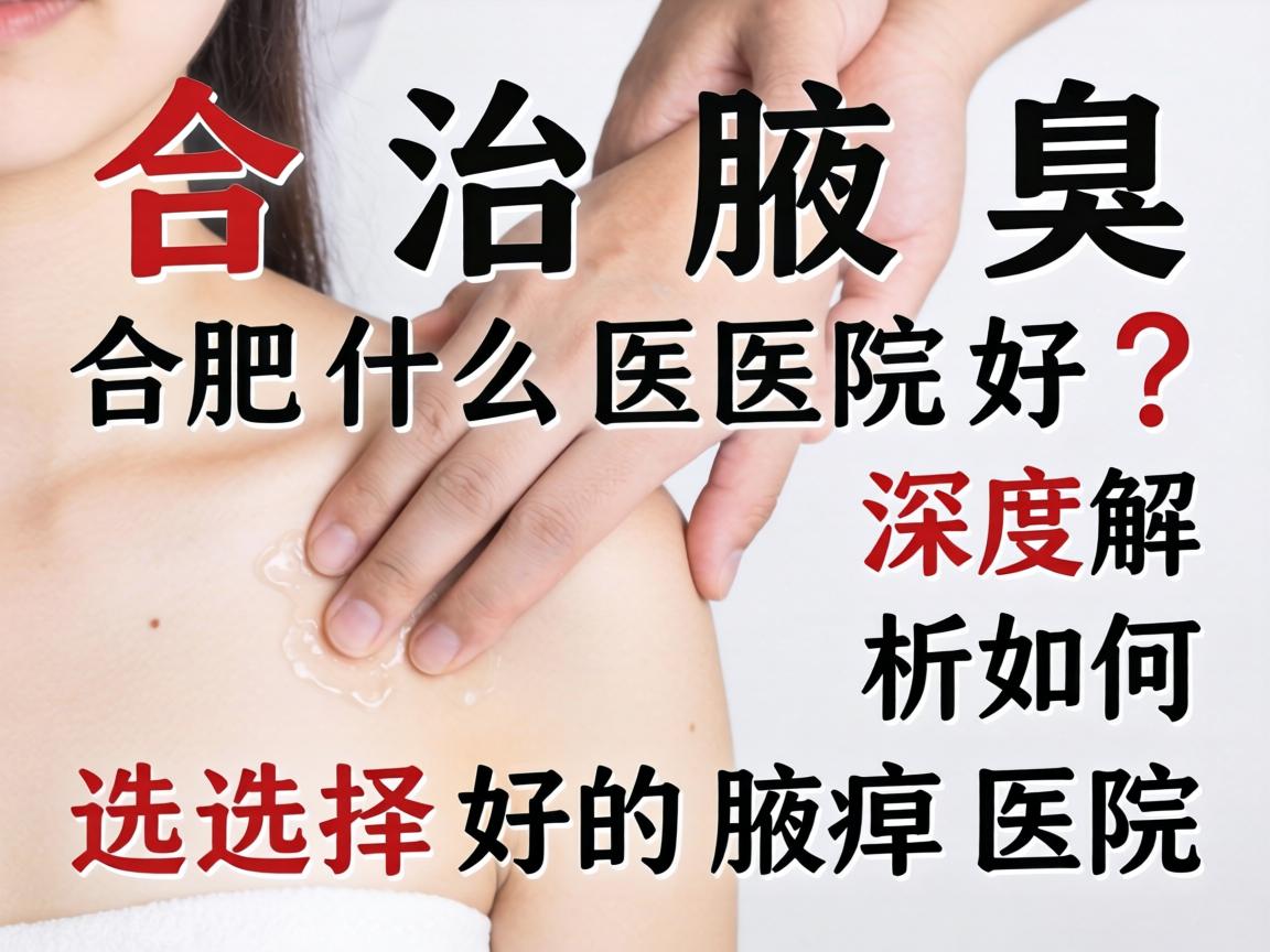合肥治腋臭什么医院好?深度解析如何选择好的腋臭医院 合肥治腋臭什么医院好?深度解析如何选择好的腋臭医院