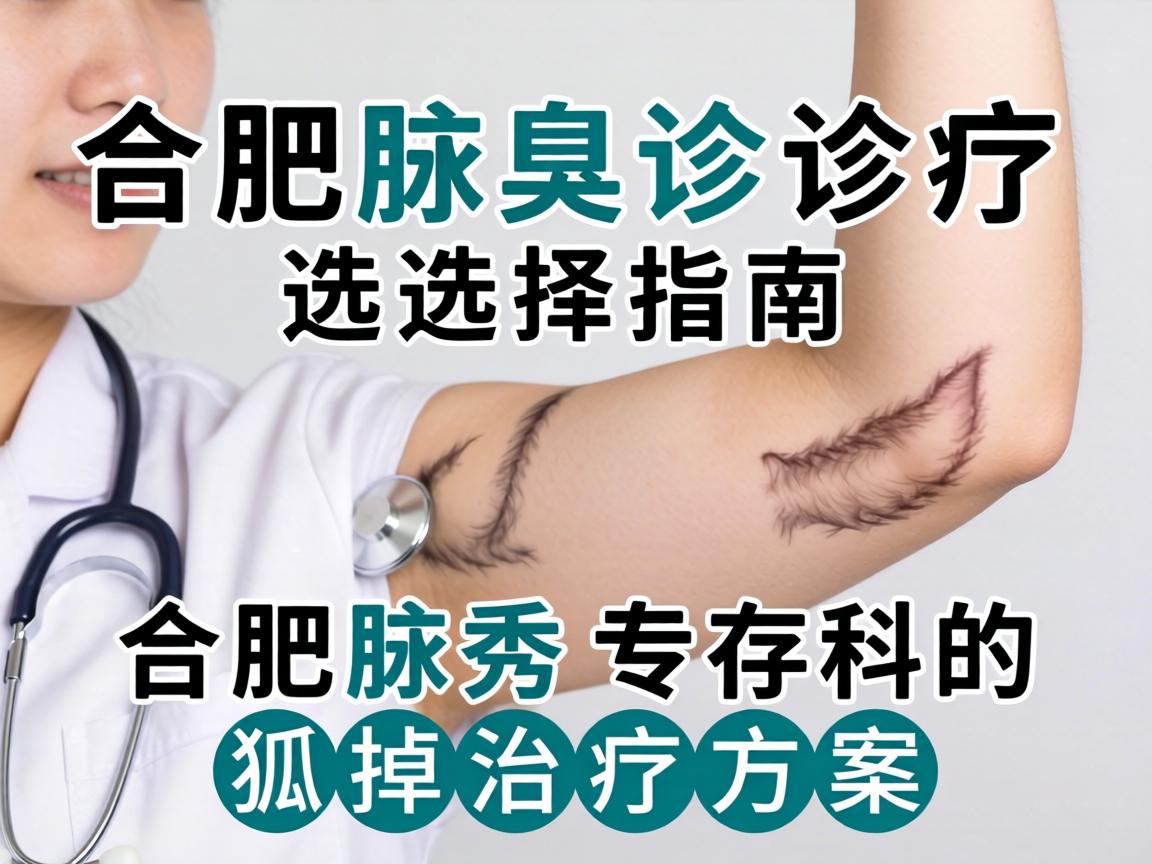 合肥腋臭诊疗选择指南,解析合肥腋秀专科的狐臭治疗方案 合肥腋臭诊疗选择指南,解析合肥腋秀专科的狐臭治疗方案