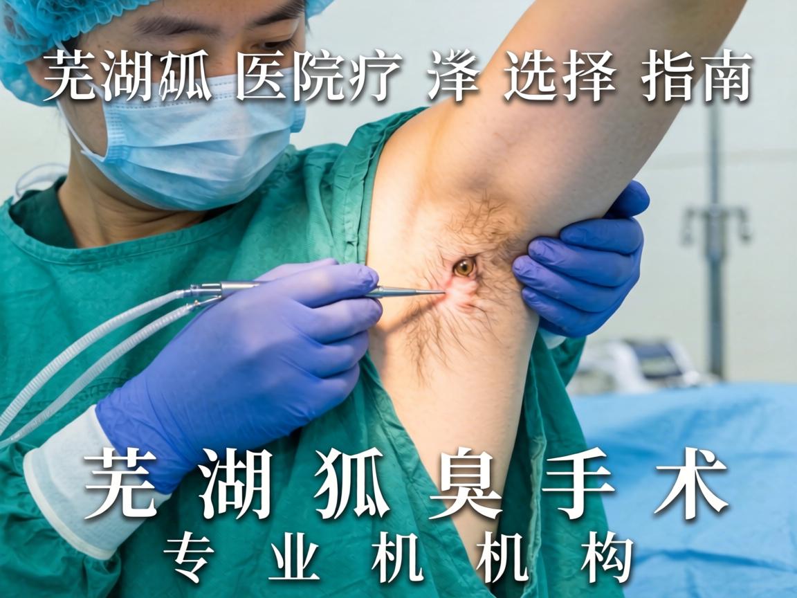 芜湖狐臭手术医院选择指南，详解芜湖狐臭手术专业机构