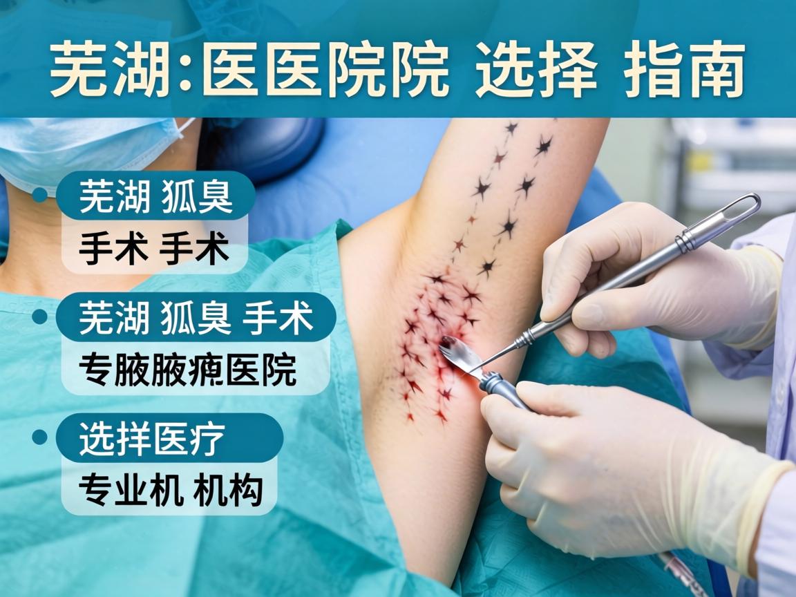 芜湖狐臭手术医院选择指南，详解芜湖狐臭手术专业机构