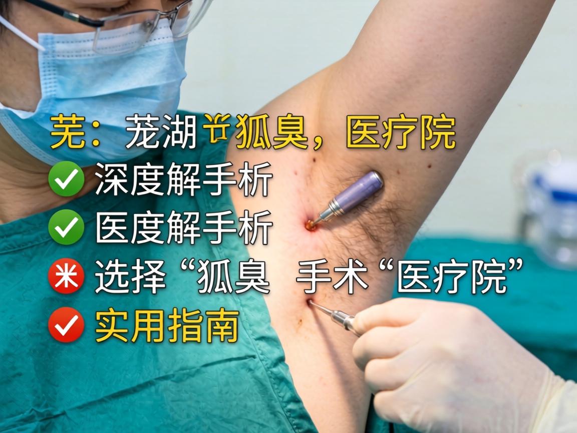 芜湖狐臭手术医院深度解析,选择狐臭手术医院的实用指南 芜湖狐臭手术医院深度解析,选择狐臭手术医院的实用指南