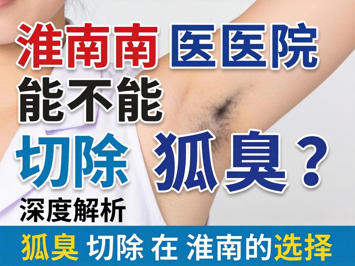 淮南医院能不能切除狐臭?深度解析狐臭切除在淮南的选择 淮南医院能不能切除狐臭?深度解析狐臭切除在淮南的选择