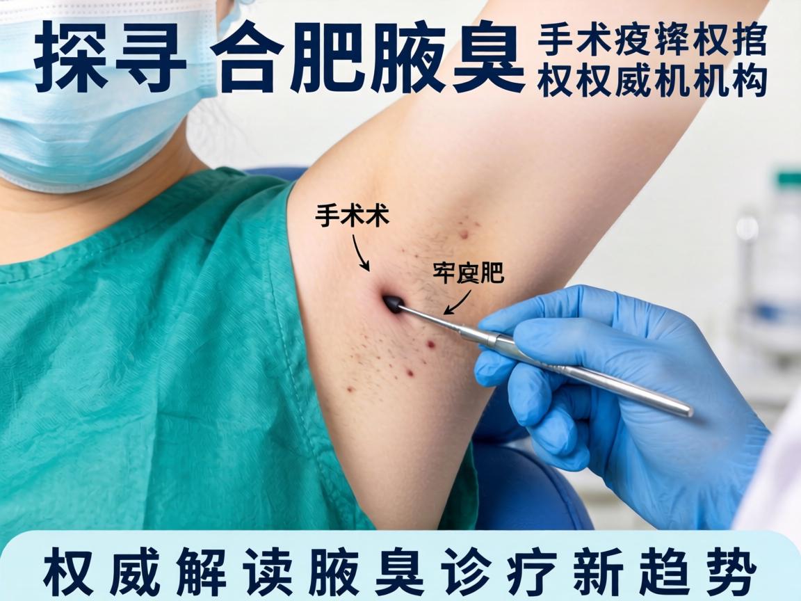 探寻合肥腋臭手术权威机构，权威解读腋臭诊疗新趋势