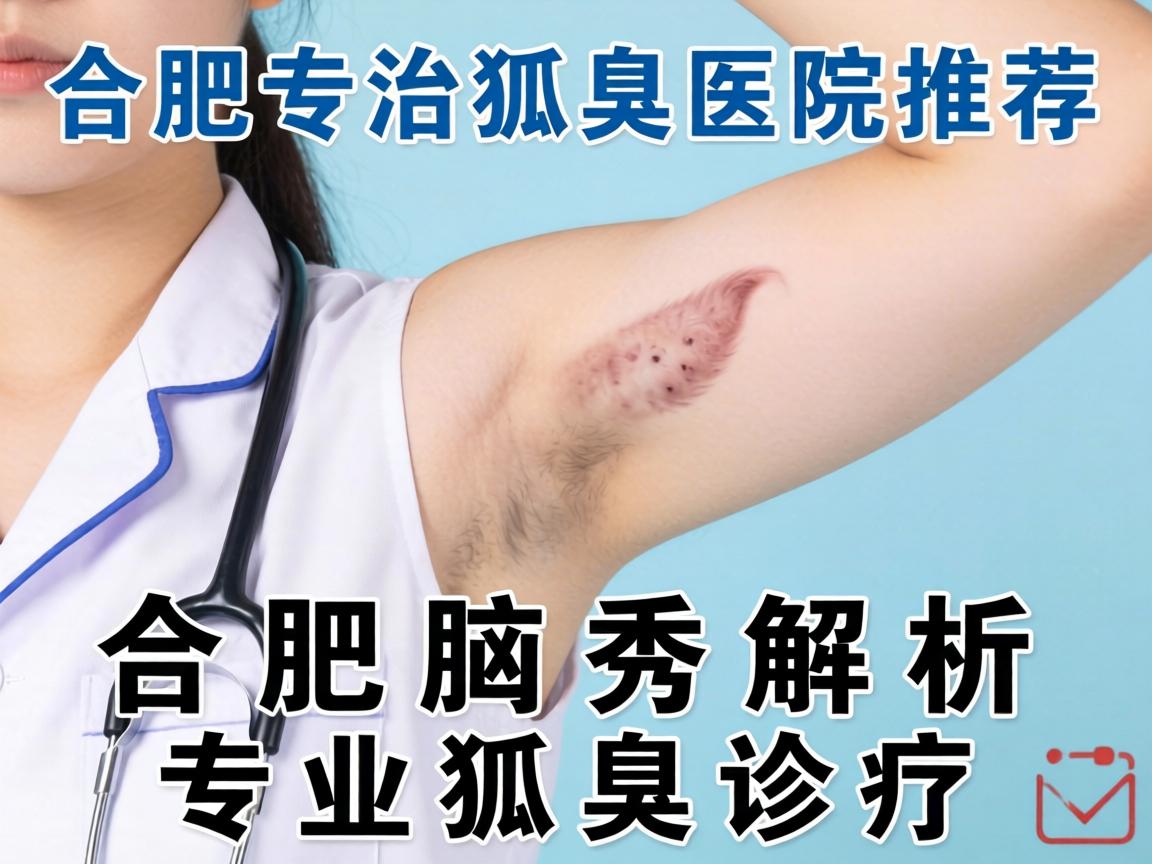 合肥专治狐臭医院推荐，合肥腋秀解析专业狐臭诊疗