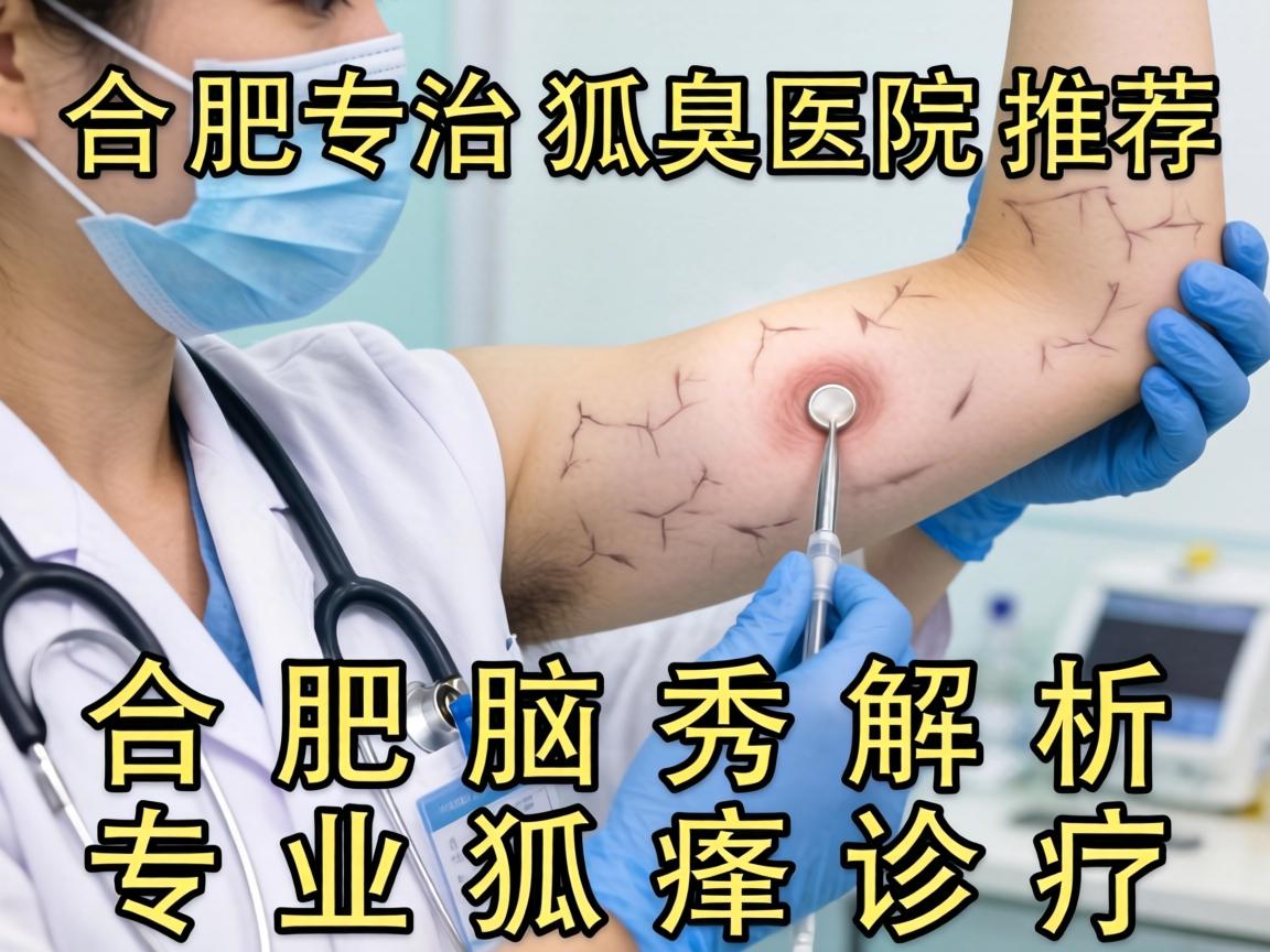 合肥专治狐臭医院推荐，合肥腋秀解析专业狐臭诊疗