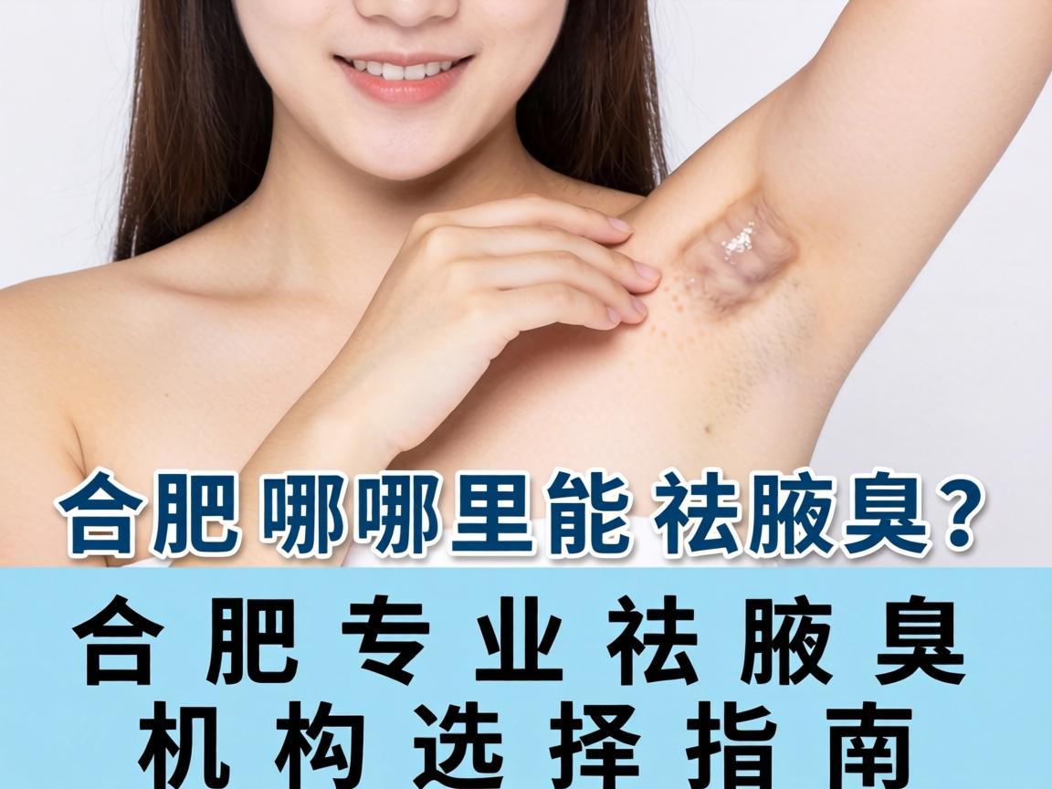 合肥哪里能祛腋臭？合肥专业祛腋臭机构选择指南