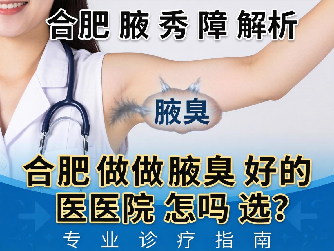 合肥腋秀解析，合肥做腋臭好的医院怎么选？专业诊疗指南