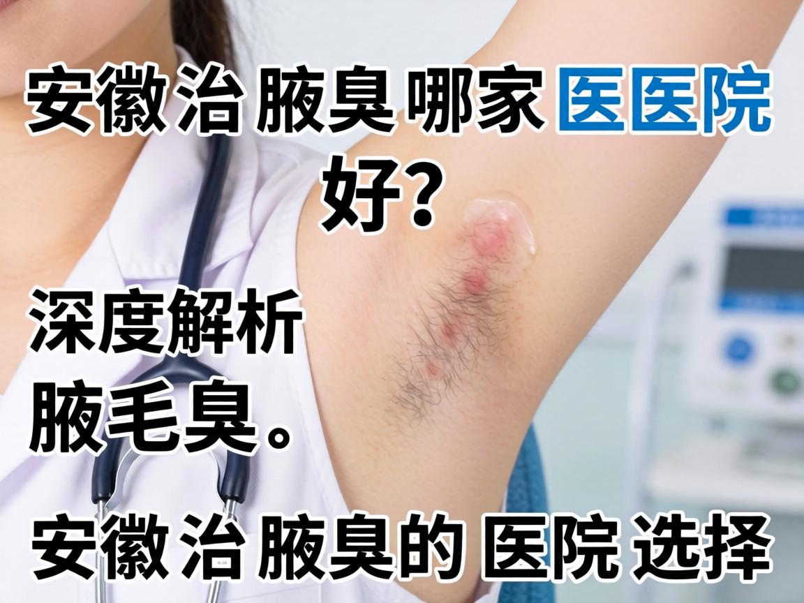 安徽治腋臭哪家医院好？深度解析安徽治腋臭的医院选择