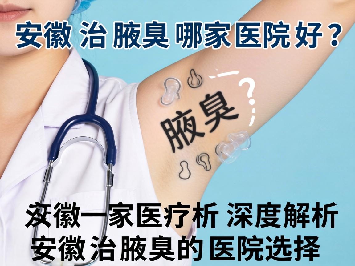 安徽治腋臭哪家医院好？深度解析安徽治腋臭的医院选择