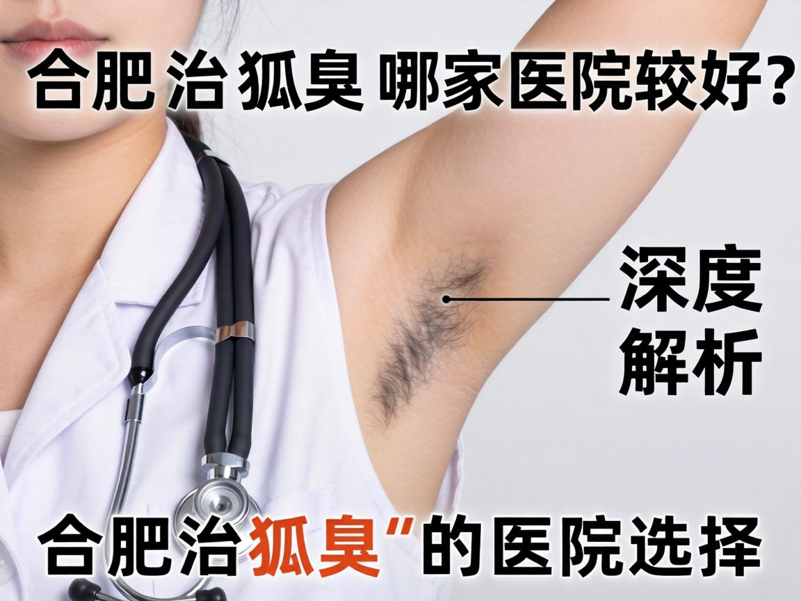 合肥治狐臭哪家医院较好？深度解析合肥治狐臭的医院选择