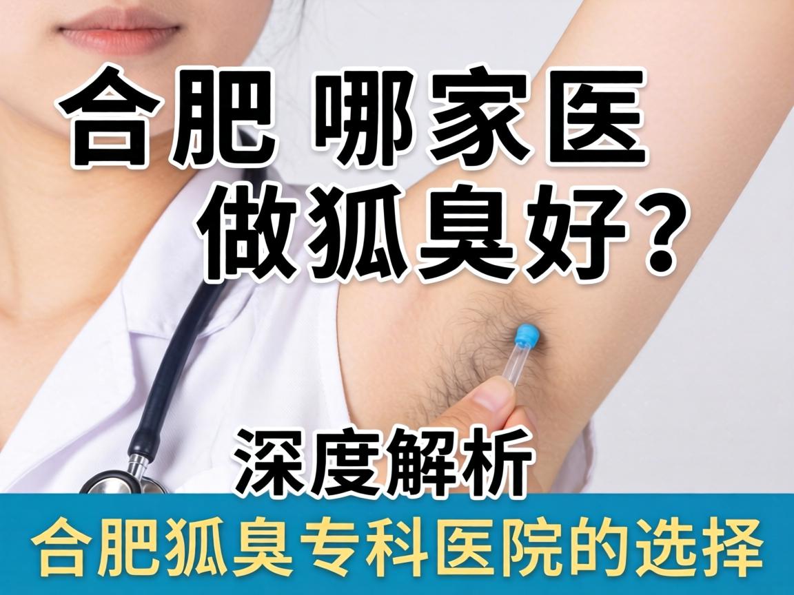 合肥哪家医做狐臭好?深度解析合肥狐臭专科医院的选择 合肥哪家医做狐臭好?深度解析合肥狐臭专科医院的选择