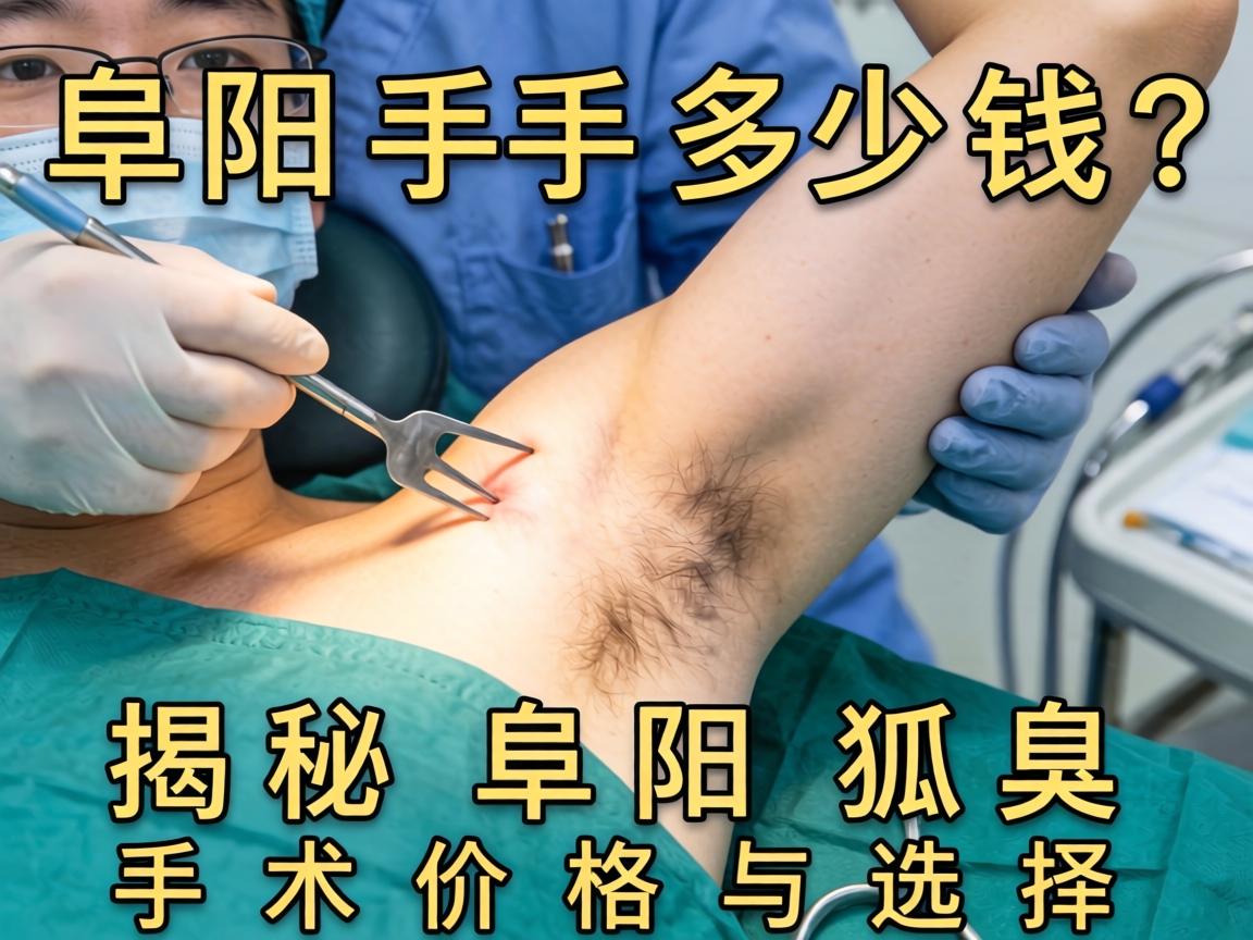 阜阳狐臭手术多少钱？揭秘阜阳狐臭手术价格与选择