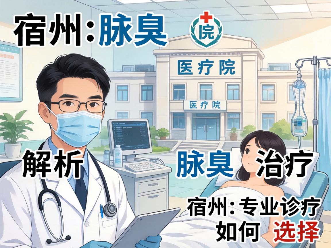 宿州腋臭医院解析腋臭治疗，宿州专业诊疗如何选择