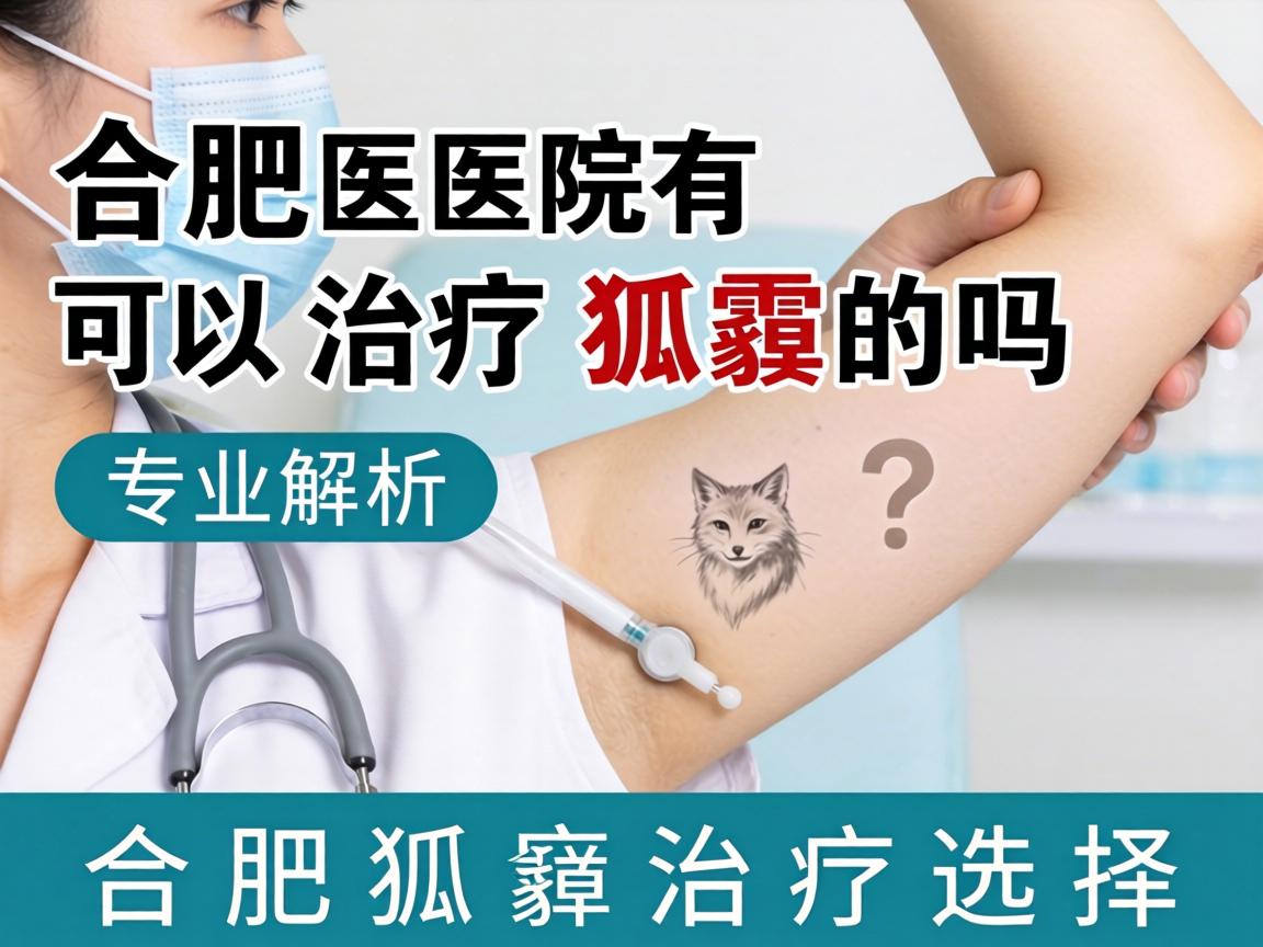 合肥医院有可以治疗狐臭的吗？专业解析合肥狐臭治疗选择