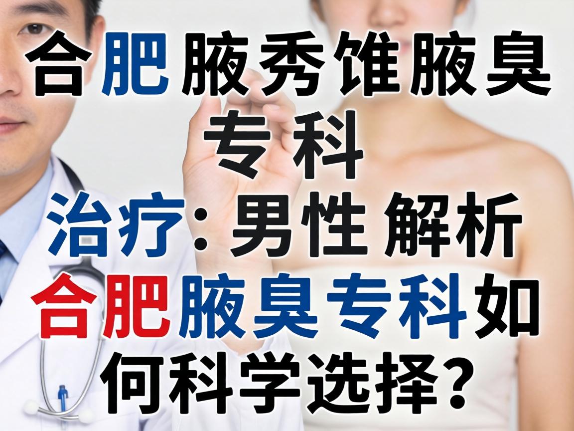 合肥腋秀腋臭专科解析,男性腋臭治疗,合肥腋臭专科如何科学选择? 合肥腋秀腋臭专科解析,男性腋臭治疗,合肥腋臭专科如何科学选择?