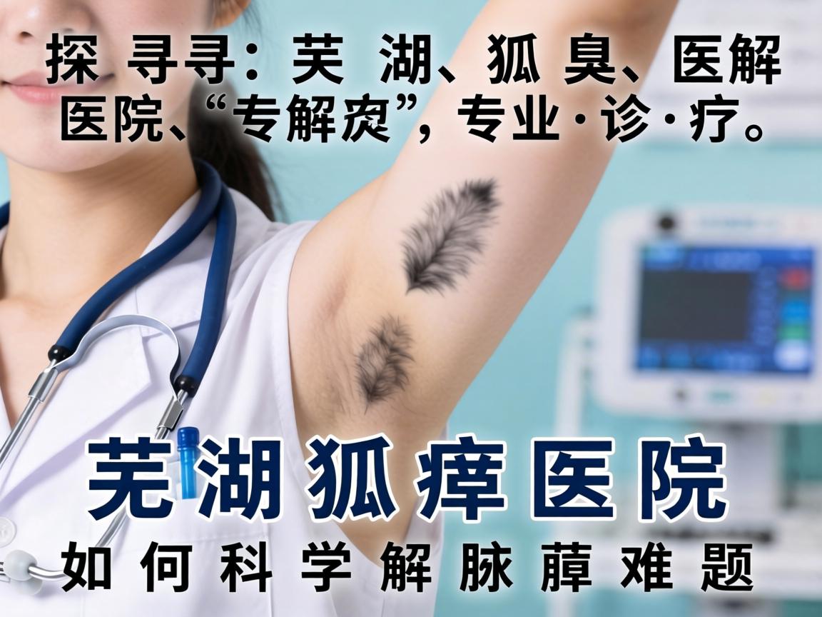 探寻芜湖狐臭医院专业诊疗，芜湖狐臭医院如何科学解决腋臭难题