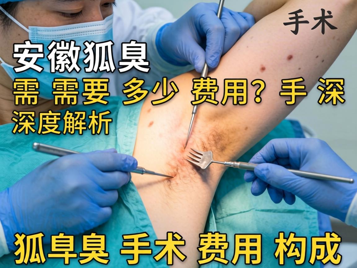 安徽狐臭手术需要多少费用？深度解析狐臭手术费用构成