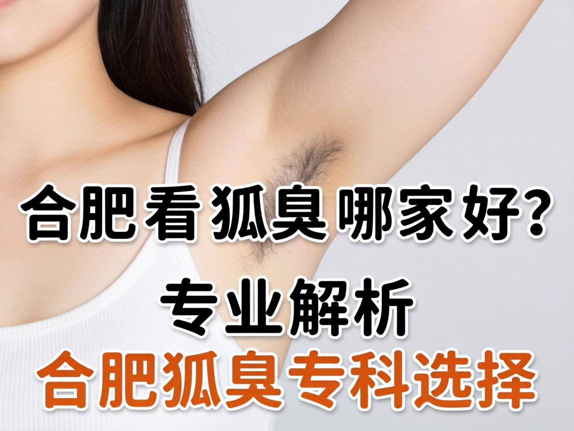 合肥看狐臭哪家好？专业解析合肥狐臭专科选择