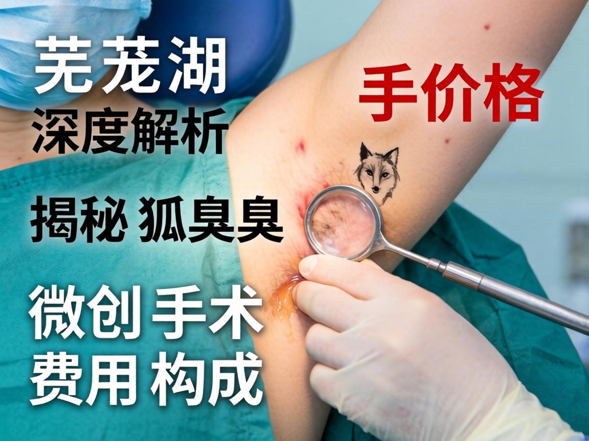 深度解析芜湖狐臭手术价格 揭秘狐臭微创手术费用构成