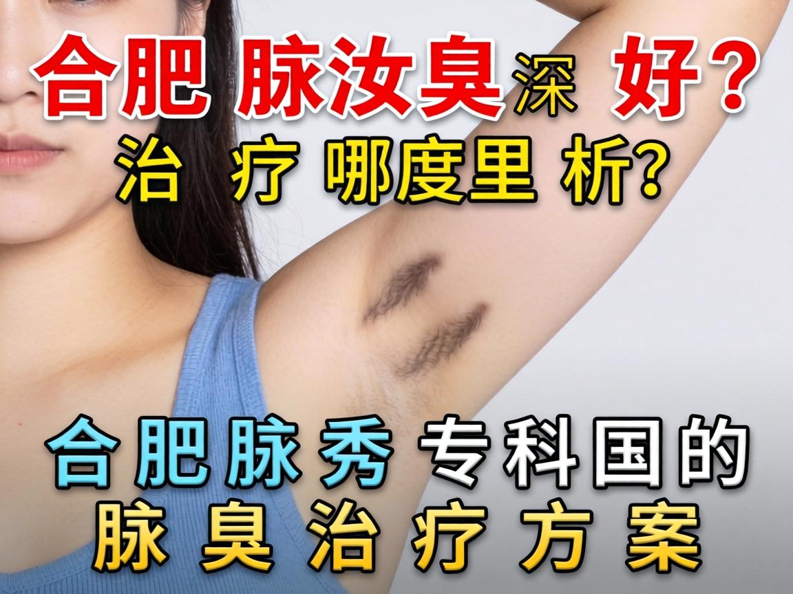 合肥腋臭治疗哪里好？深度解析合肥腋秀专科的腋臭治疗方案