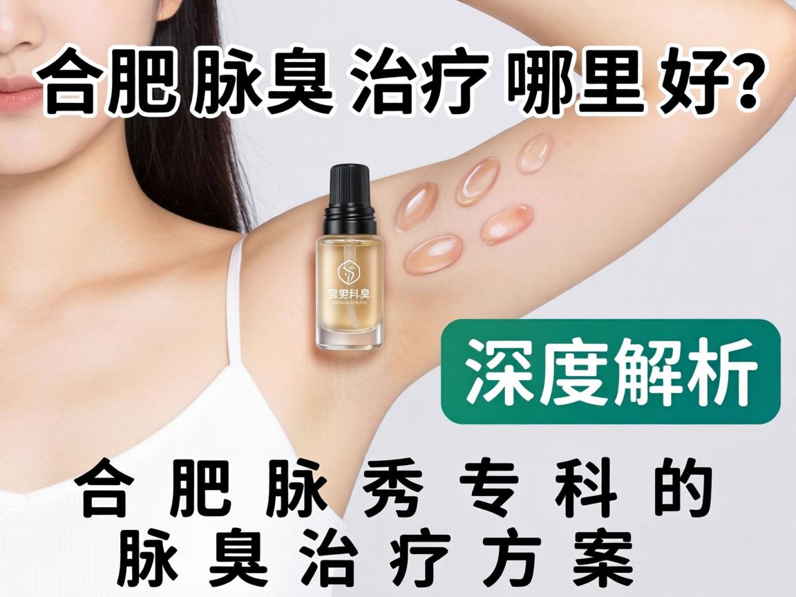 合肥腋臭治疗哪里好？深度解析合肥腋秀专科的腋臭治疗方案