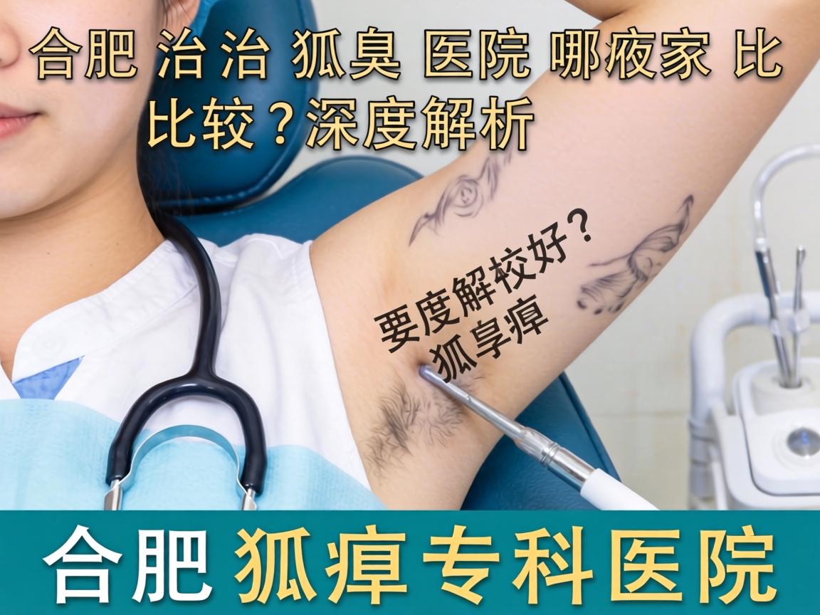 合肥治狐臭医院哪家比较好？深度解析合肥狐臭专科医院