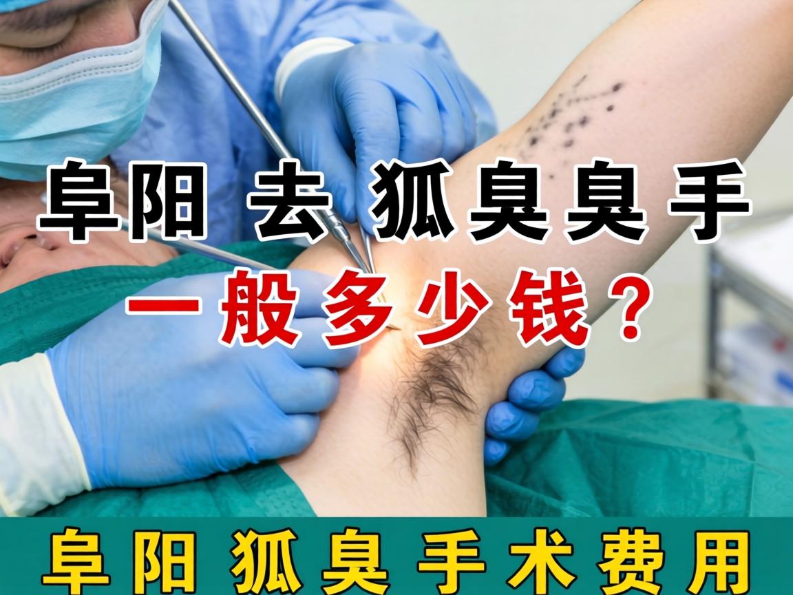 阜阳去狐臭手术一般多少钱？详解阜阳狐臭手术费用