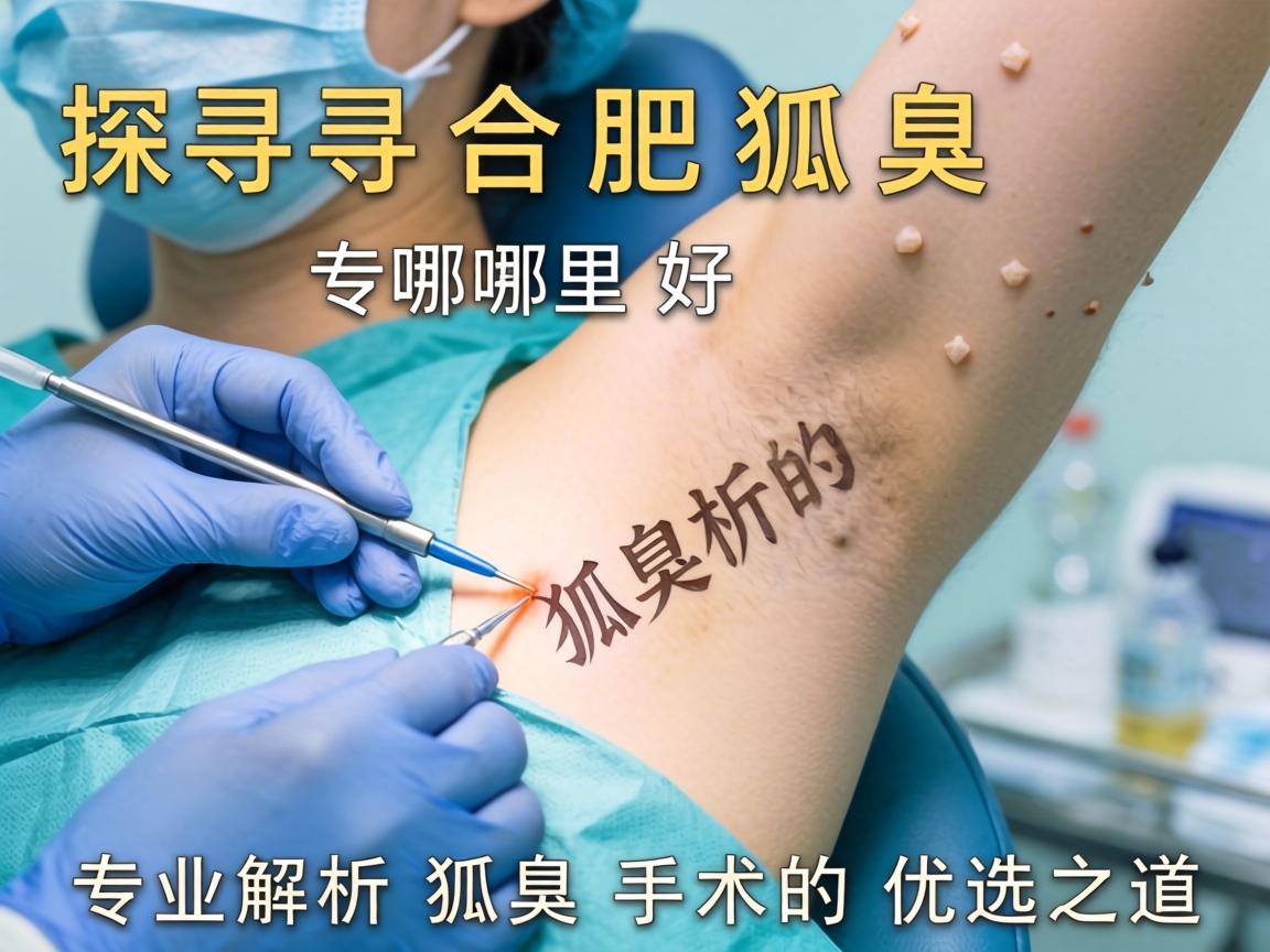 探寻合肥狐臭手术哪里好，专业解析狐臭手术的优选之道