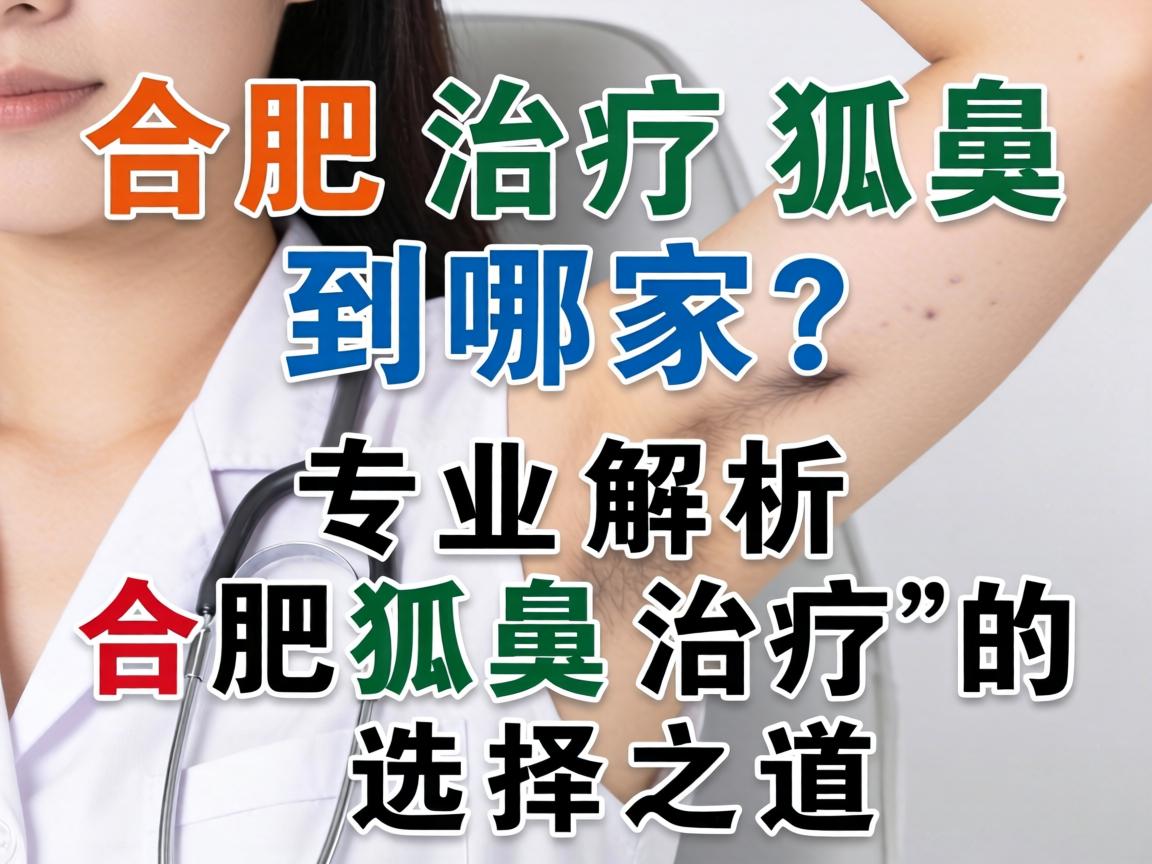 合肥治疗狐臭到哪家?专业解析合肥狐臭治疗的选择之道 合肥治疗狐臭到哪家?专业解析合肥狐臭治疗的选择之道