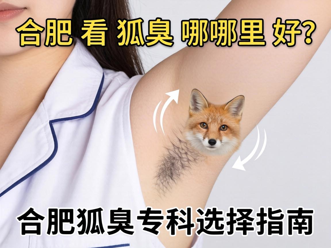 在合肥看狐臭哪里好？合肥狐臭专科选择指南