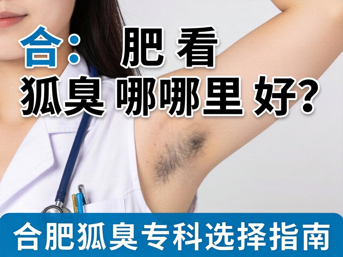 在合肥看狐臭哪里好？合肥狐臭专科选择指南