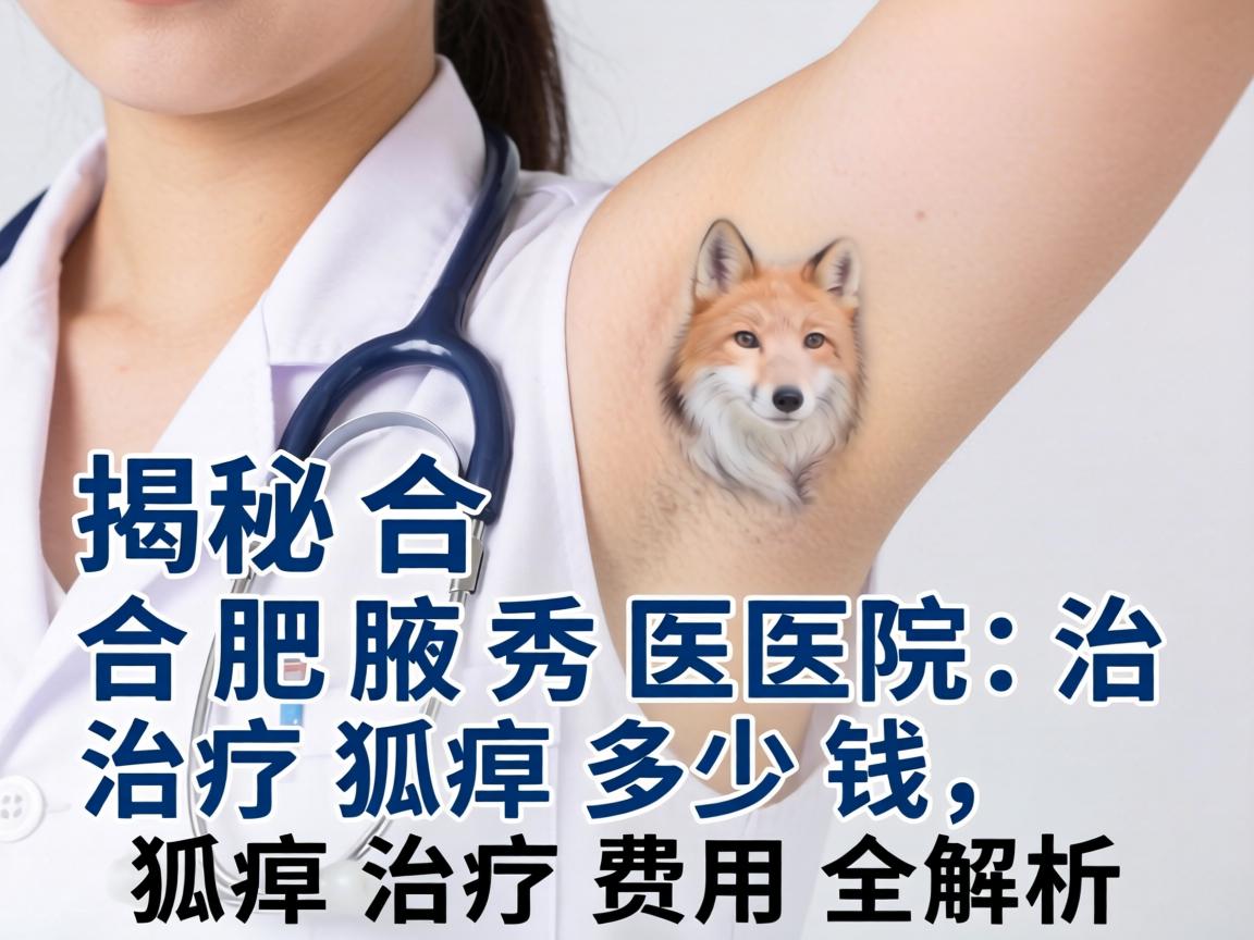揭秘合肥腋秀医院治疗狐臭多少钱,狐臭治疗费用全解析 揭秘合肥腋秀医院治疗狐臭多少钱,狐臭治疗费用全解析