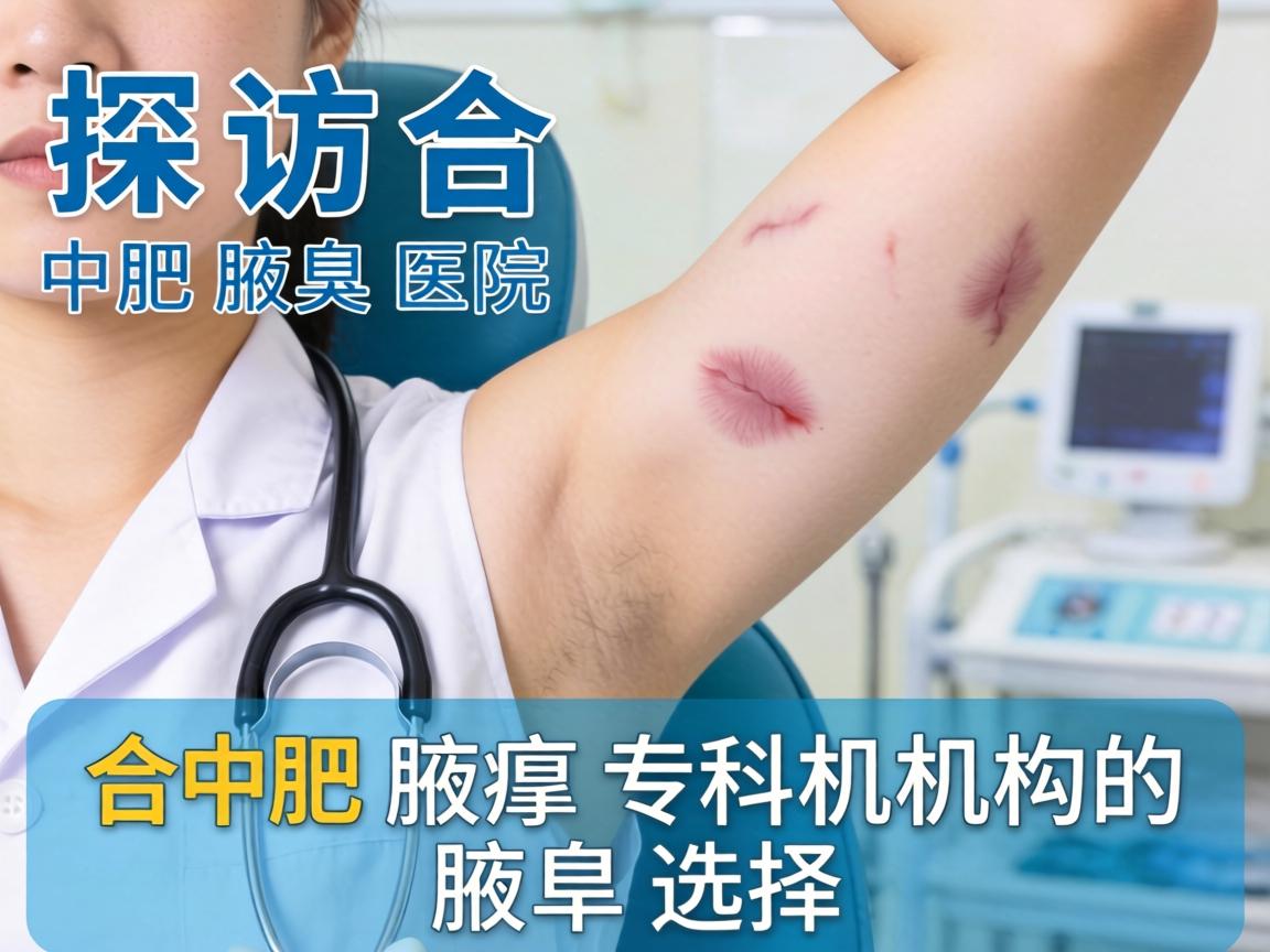 探访合肥腋臭医院，详解合肥腋臭专科机构的选择