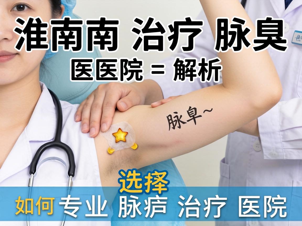 淮南治疗腋臭医院解析，如何选择专业腋臭治疗医院