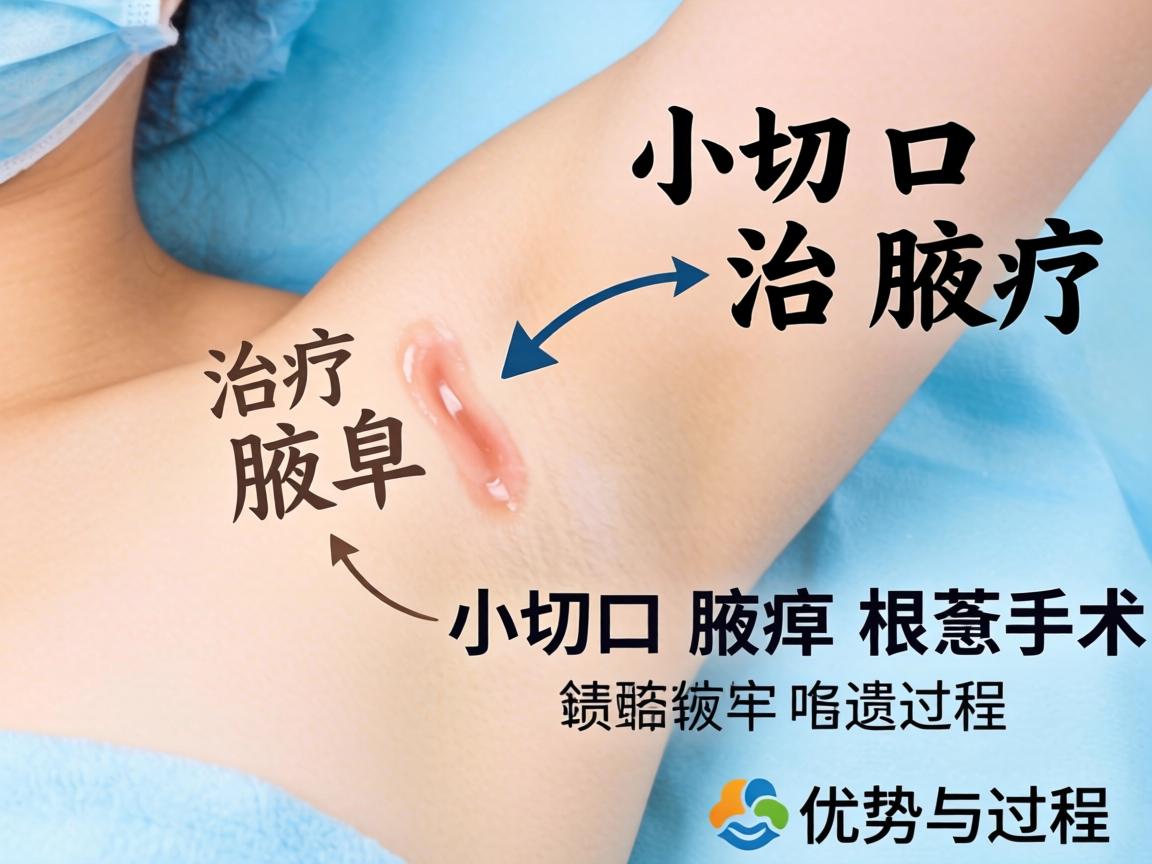小切口治疗腋臭，详解小切口腋臭根治术的优势与过程
