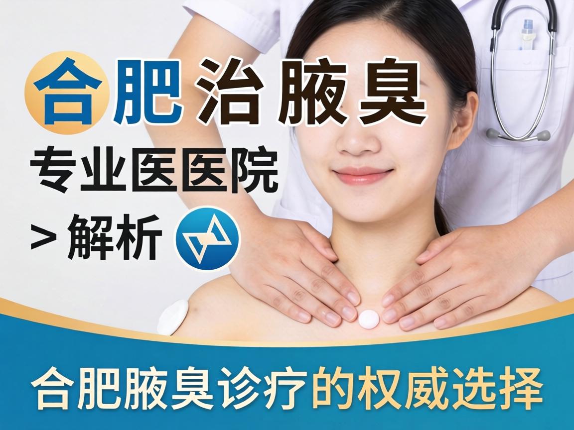 合肥治腋臭专业医院解析，合肥腋臭诊疗的权威选择