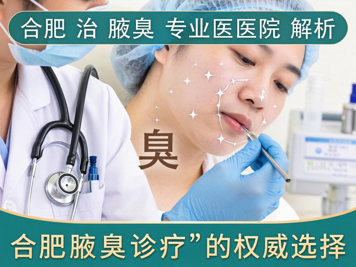 合肥治腋臭专业医院解析，合肥腋臭诊疗的权威选择