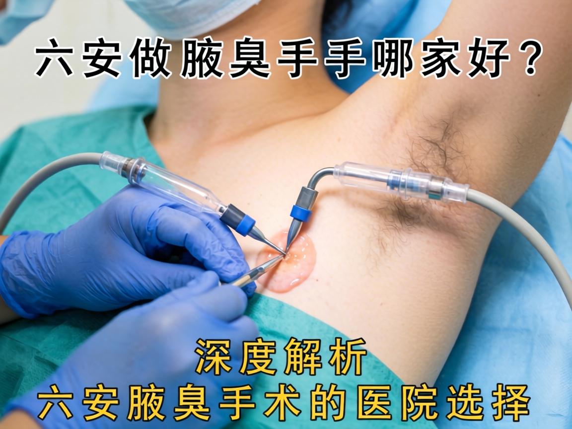 六安做腋臭手术哪家好？深度解析六安腋臭手术的医院选择
