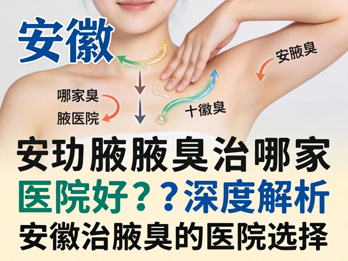 安徽治腋臭哪家医院好？深度解析安徽治腋臭的医院选择