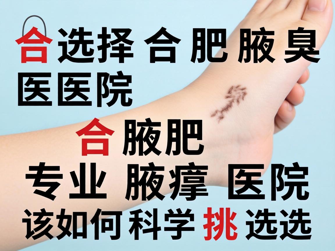 选择合肥腋臭医院，合肥专业腋臭医院该如何科学挑选