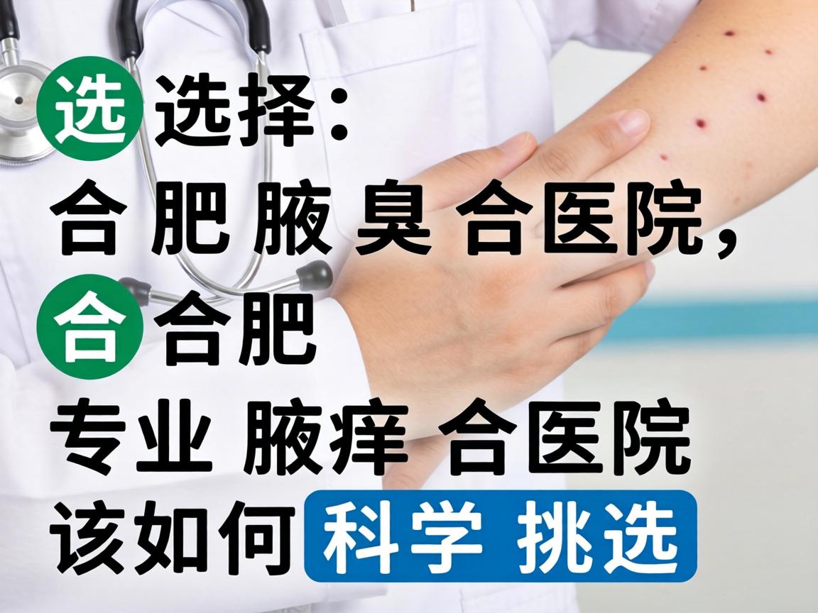 选择合肥腋臭医院，合肥专业腋臭医院该如何科学挑选
