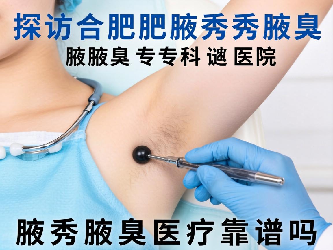 探访合肥腋秀腋臭专科医院，解析腋秀腋臭医疗靠谱吗