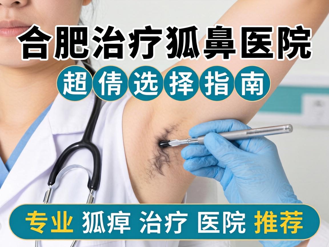 合肥治疗狐臭医院选择指南,专业狐臭治疗医院推荐 合肥治疗狐臭医院选择指南,专业狐臭治疗医院推荐