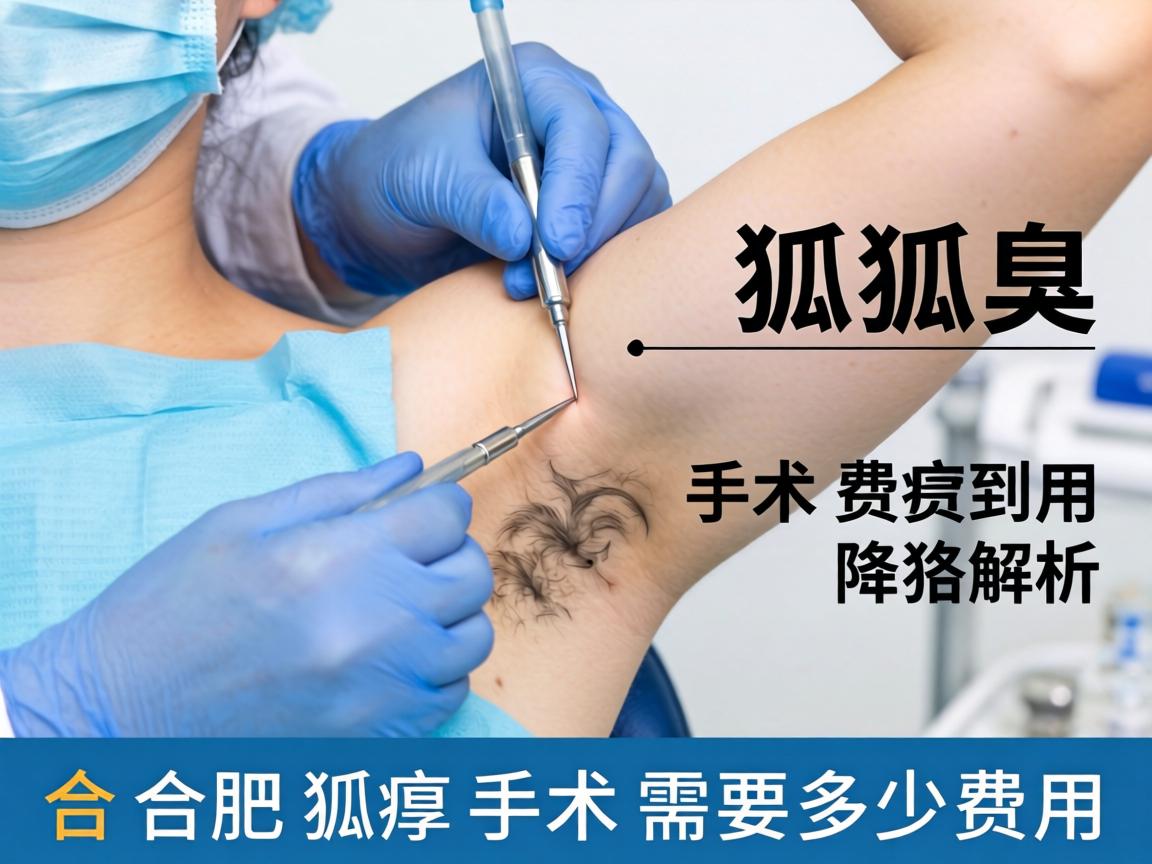 狐臭手术费用解析，合肥狐臭手术需要多少费用