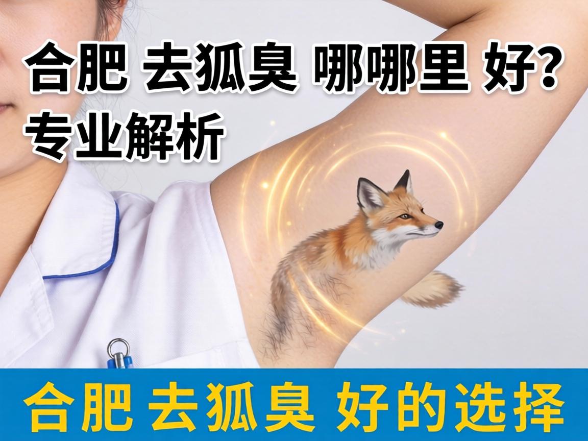 合肥去狐臭哪里好？专业解析合肥去狐臭好的选择
