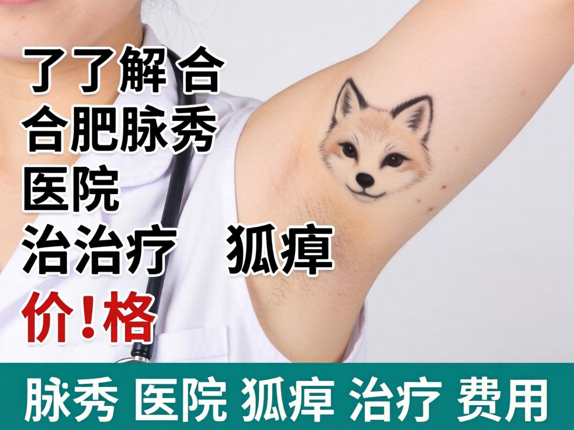 了解合肥腋秀医院治疗狐臭价格 解析腋秀医院狐臭治疗费用