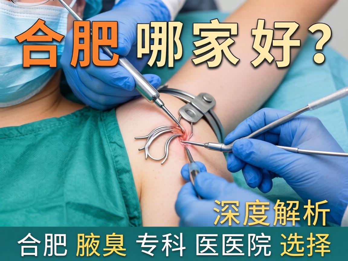 合肥腋臭手术哪家好？深度解析合肥腋臭专科医院选择