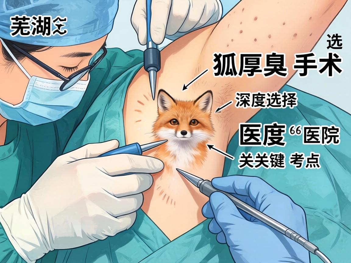 芜湖狐臭手术医院深度解析，选择狐臭手术医院的关键考量