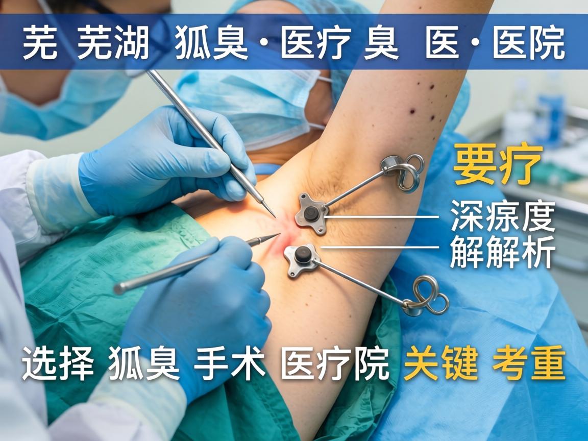 芜湖狐臭手术医院深度解析，选择狐臭手术医院的关键考量